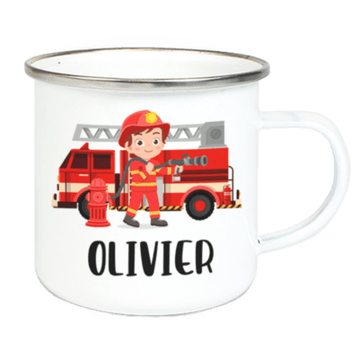 Personalizirana otroška skodelica gasilec