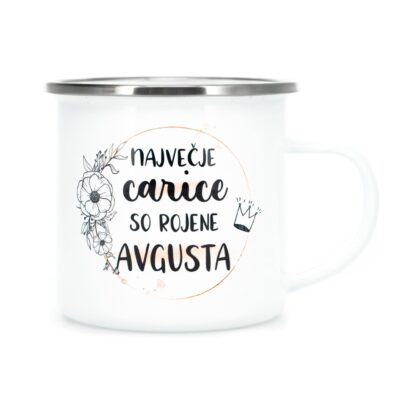 Personalizirana skodelica - Največje carice so rojene Avgusta **ZALOGA**