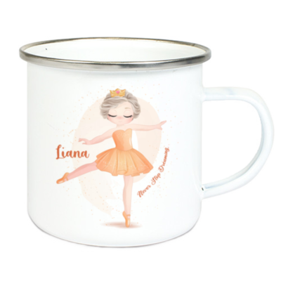 Personalizirana otroška skodelica "Balerina"