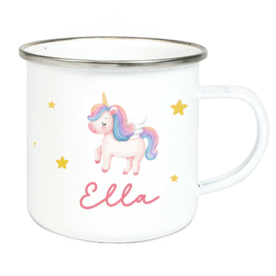 Personalizirana otroška skodelica Samorog z zvezdicami