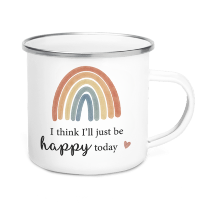 I think I'll just be happy today