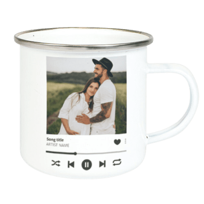 Personalizirana skodelica s poljubno fotografijo in pesmijo
