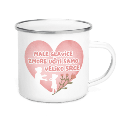 Male glavice zmore učiti samo veliko srce