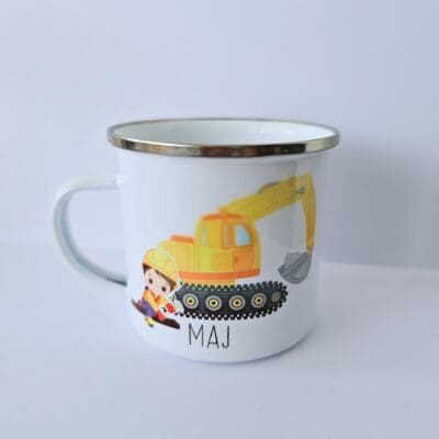 Personalizirana skodelica z imenom Maj... **IZDELEK Z NAPAKO**