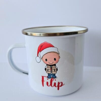 Personalizirana skodelica z imenom Filip... **IZDELEK Z NAPAKO**