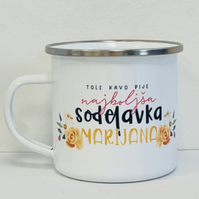 Sodelavka Marijana... **IZDELEK Z NAPAKO**