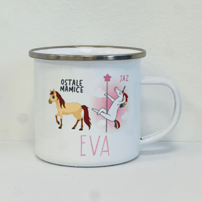 Personalizirana otroška skodelica Eva... **IZDELEK Z NAPAKO**