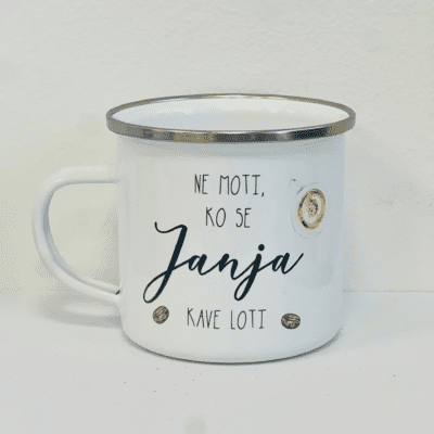 Ne moti, ko se Janja kave loti .. **IZDELEK Z NAPAKO**