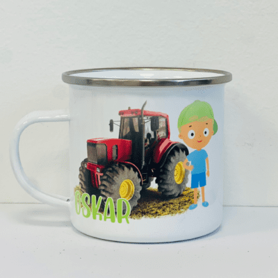 Personalizirana otroška skodelica Oskar... **IZDELEK Z NAPAKO**