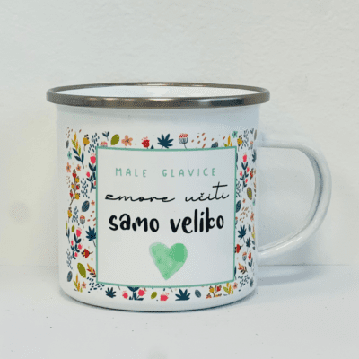 Male glavice zmore učiti samo veliko srce **ZALOGA**