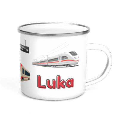 Personalizirana otroška skodelica z vlaki
