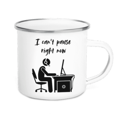 Gamer šalca - I can't pause right now