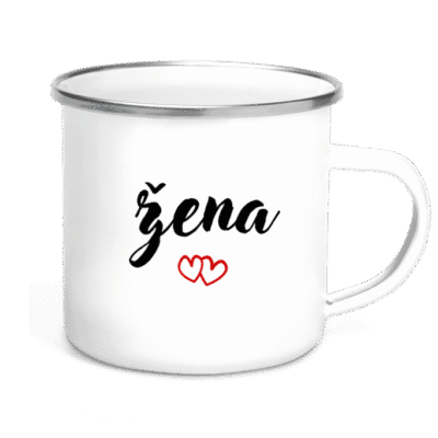 Skodelica za ženo s srčki
