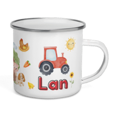 Personalizirana otroška skodelica "kmetija"